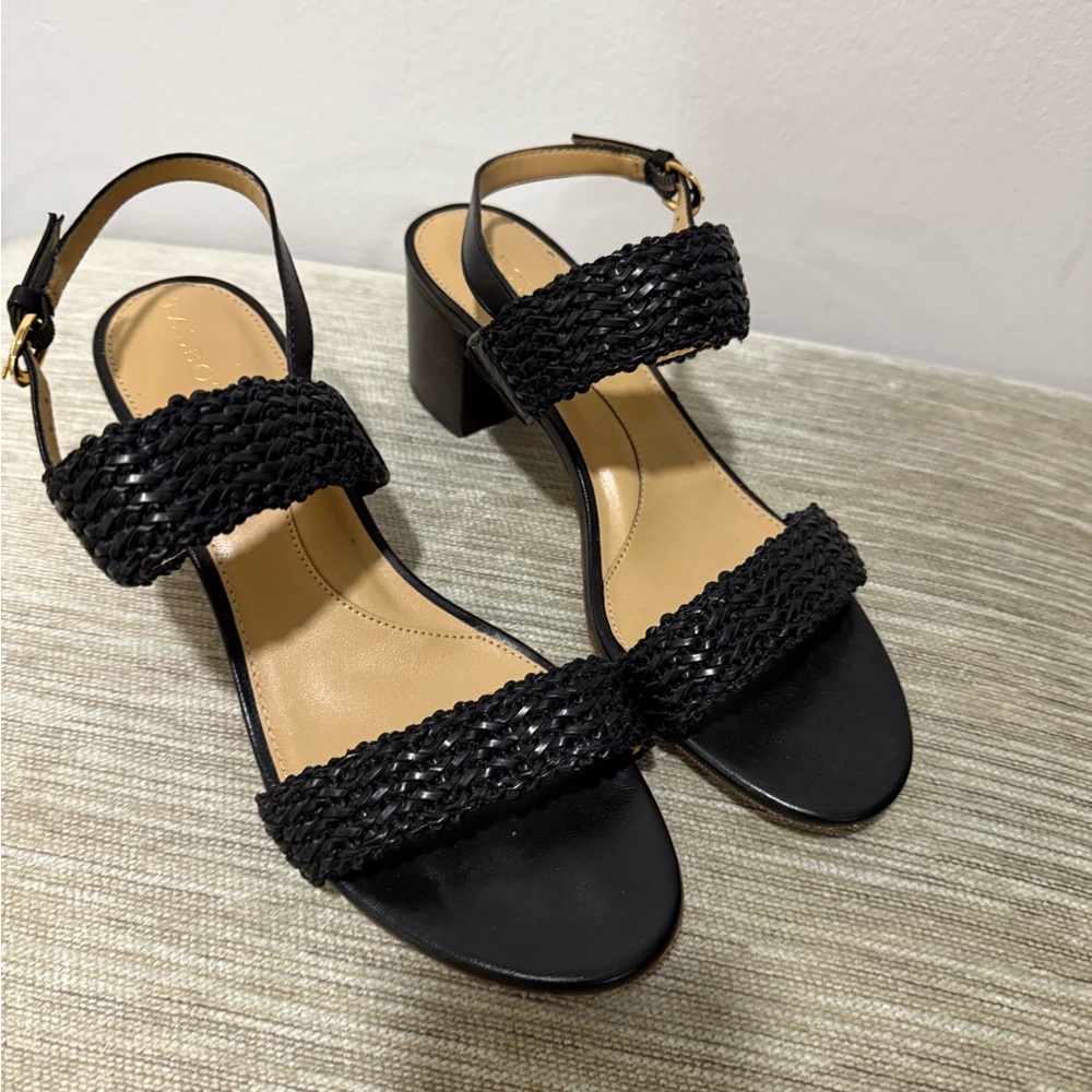 Talbots Black and Tan Heels for Elegant Occasions size 8.5